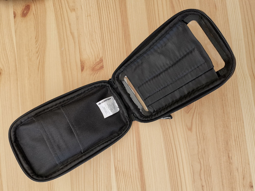 SMARTPHONE HOLDER WITH HANDLEBAR MOUNT (L) 7" (7.5cm x 15cm)