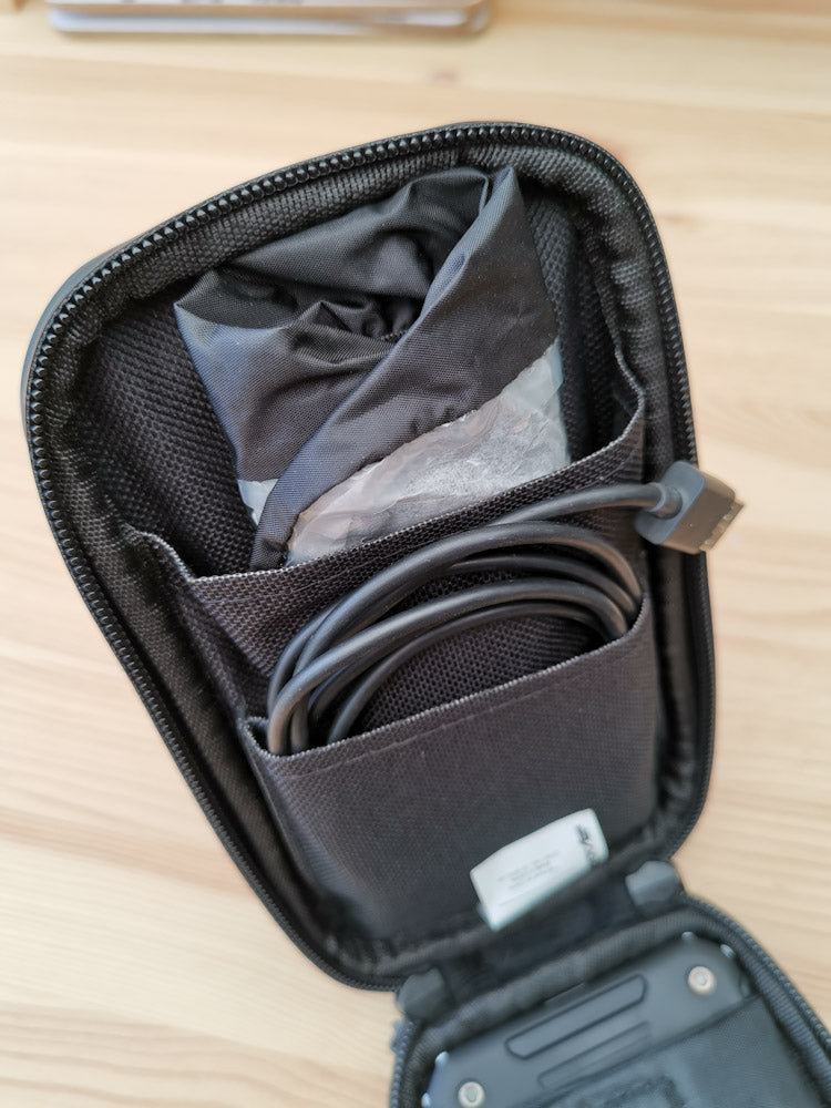 SMARTPHONE HOLDER WITH REAR VIEW MIRROR MOUNT (L) 7" (7.5cm x 15cm)