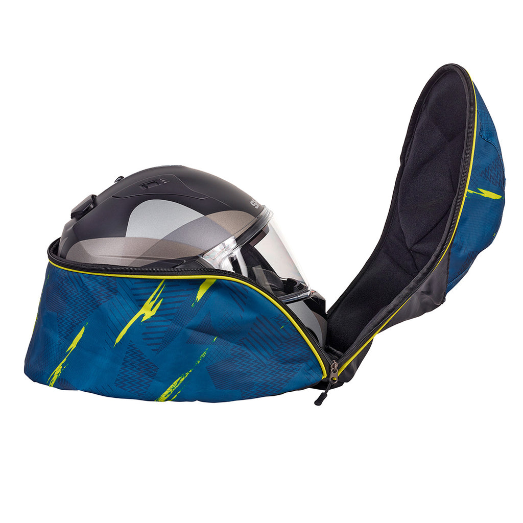 PIX HELMET BAG GREEN/YELLOW